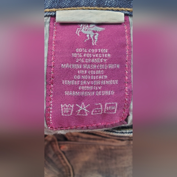 Vigoss Capri Jeans Womens Size 9/10 30 Blue Denim Distressed Style EC215 NWT - Picture 12 of 13